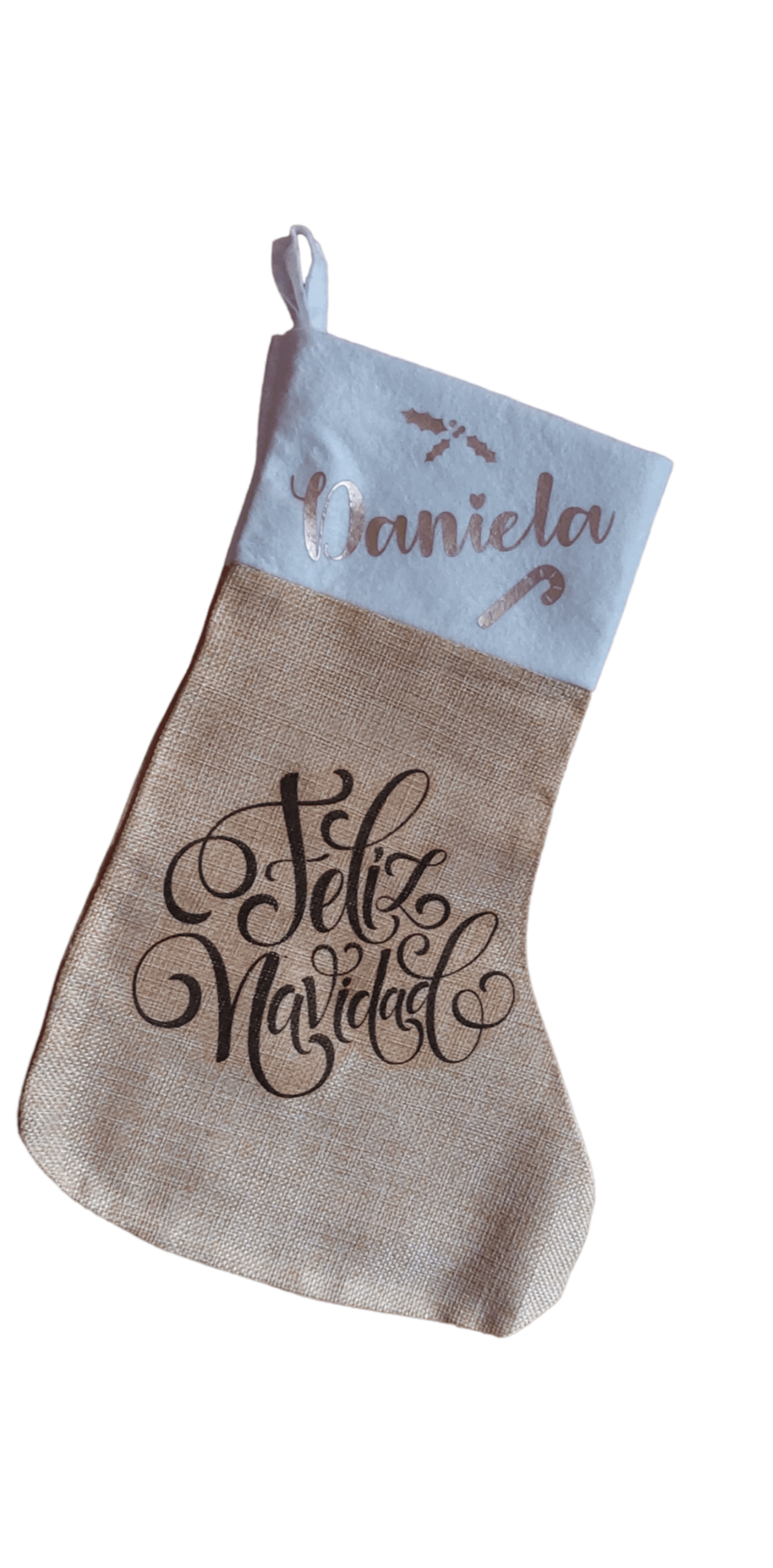 Calcetín navideño personalizado - 2