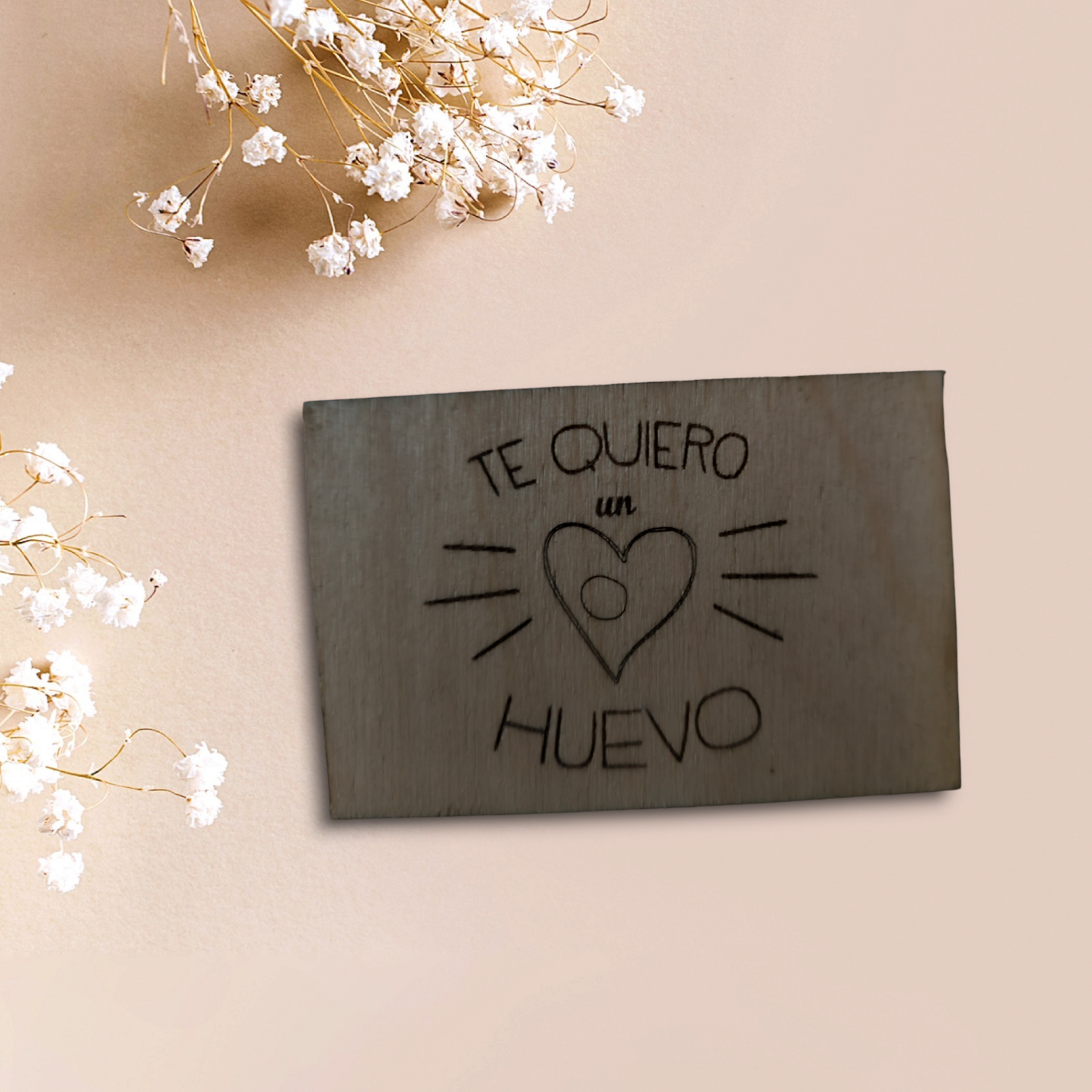 Imán madera personalizado - 4