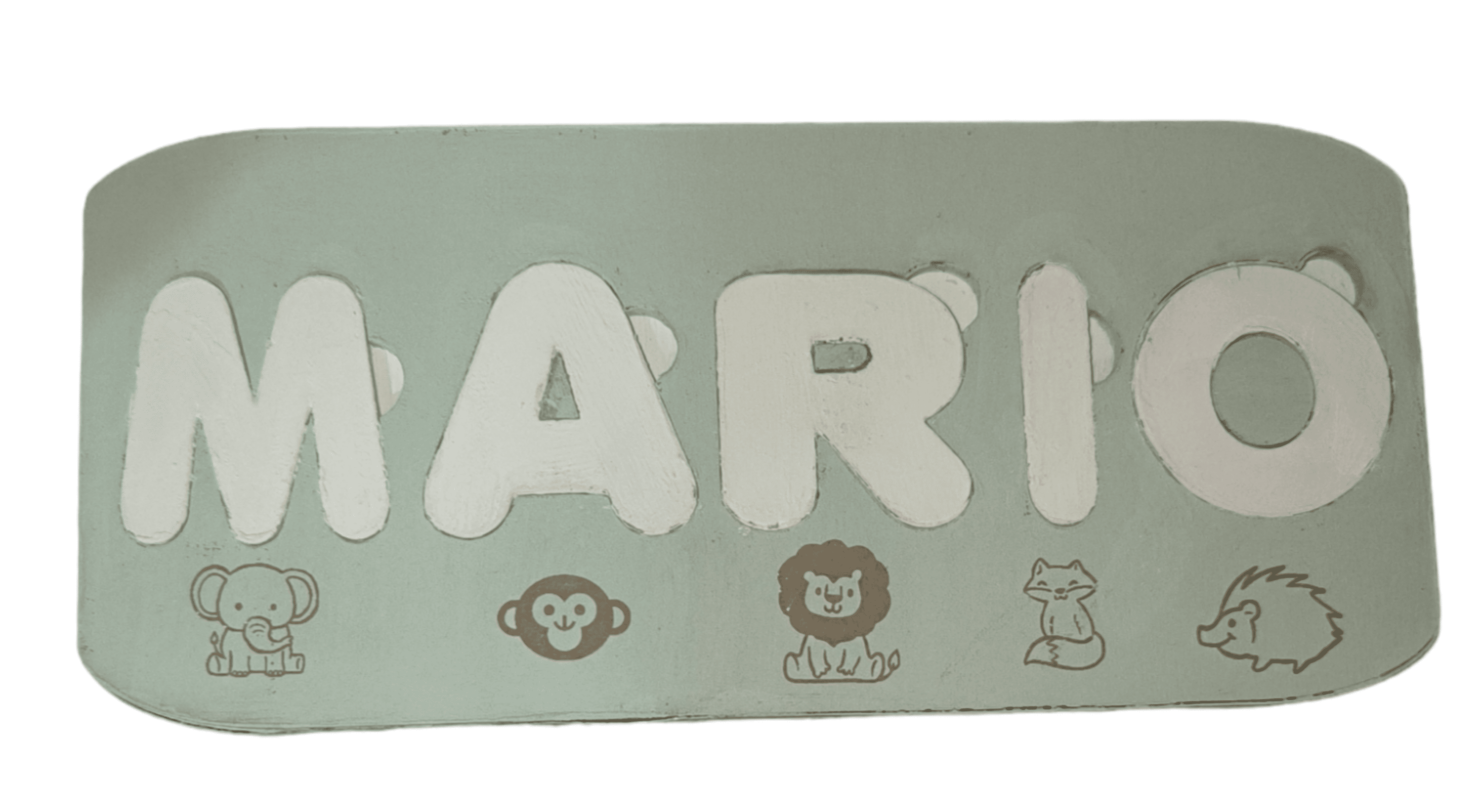 Puzzle infantil nombre - 1